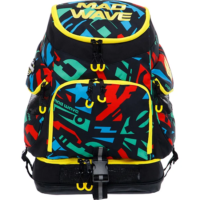Спортивный рюкзак
 MADWAVE
 M1129010 MAD TEAM 42л (Мультиколор)