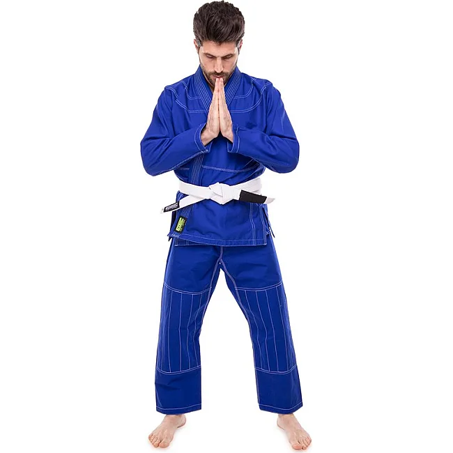 Распродажа! Кимоно для для бразильского джиу-джитсу BJJ синее куртка штаны и пояс CORE CO-3139-A 140-180см