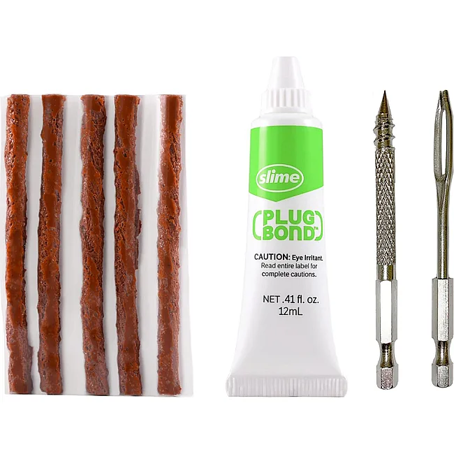 Ремкомплект для бескамерки Slime Tubeless Tire Plug Drill Bit Kit