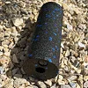 Массажный ролик (роллер) гладкий PowerPlay PP-4346 Mini EPP Foam Roller Черно/Синий (15x5,3см.)