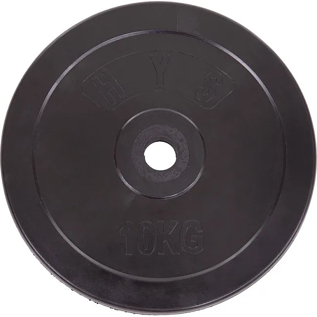 Блины диски обрезиненные SHUANG CAI SPORTS TA-1445-10S 30мм 10кг