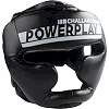 Боксерский шлем тренировочный PowerPlay 3048 Черно-белый