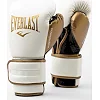 Боксерские перчатки Everlast POWERLOCK 2R TRAINING GLOVE белый, золотой 16 унций