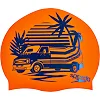 Шапочка для бассейна
 силиконовая для взрослых SPEEDO SLOGAN PRINT 808385C859