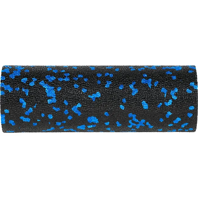 Массажный ролик (роллер) гладкий PowerPlay PP-4346 Mini EPP Foam Roller Черно/Синий (15x5,3см.)