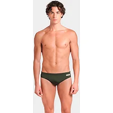 Плавки слепые Arena TEAM SWIM BRIEFS SOLID оливковый