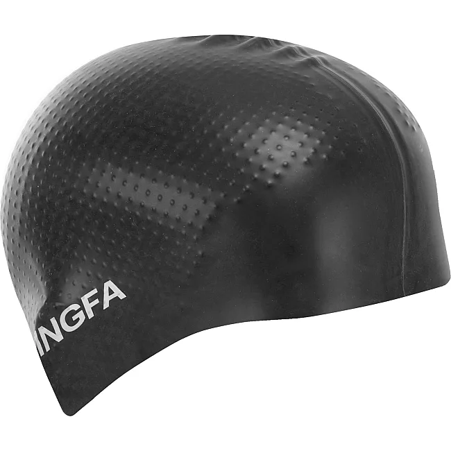Шапочка для бассейна силиконовая YINGFA C0068 (Черный)