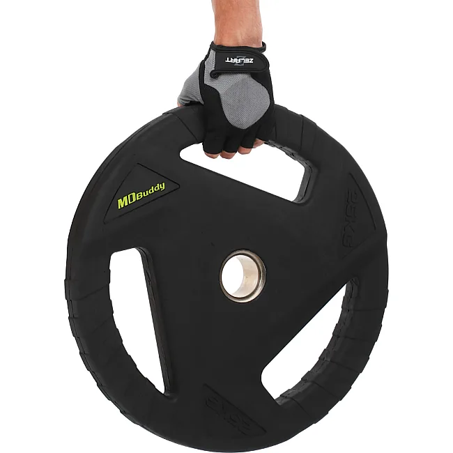 Блин для штанги обрезиненный
 MD Buddy TA-9649-25 51мм 25кг