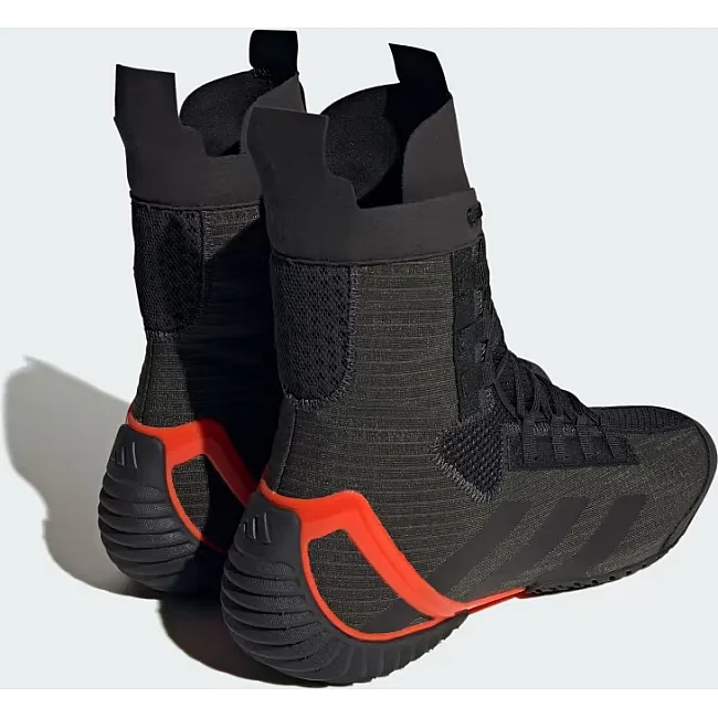 Обувь для бокса (боксерки) Adidas Speedex 23 | черно/темно-зеленый/красный | HP6888