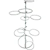 Стойка вертикальная для фитболов на 9 мячей LiveUp LP8858
119,8х119,8х149,4см