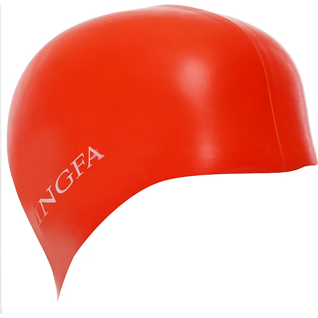 Шапочка для басейну силіконова YINGFA C0067 (Червоний)