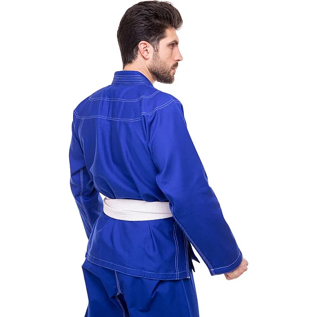 Распродажа! Кимоно для для бразильского джиу-джитсу BJJ синее куртка штаны и пояс CORE CO-3139-A 140-180см