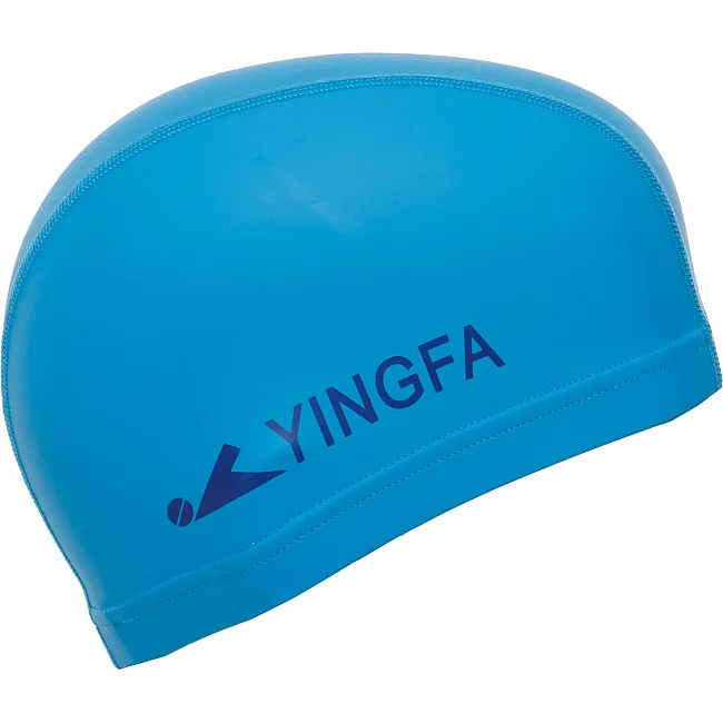 Шапочка для бассейна текстильная с покрытием PU YINGFA C0077 (Оранжевый)
