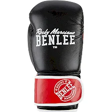 Боксерские перчатки Benlee CARLOS /PU/черно-красно-белые
