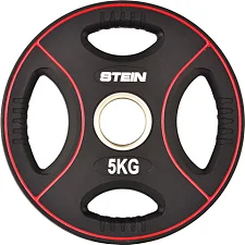 Диск полиуретановый черный STEIN 5 кг