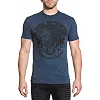 Двухсторонняя футболка AFFLICTION Bull Run Dusk Reversible Tee