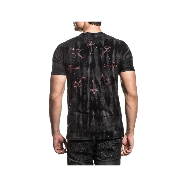 Футболка AFFLICTION Forget In Thorns SS Tee Flux Wash