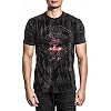 Футболка AFFLICTION Forget In Thorns SS Tee Flux Wash