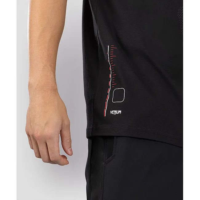 Футболка чоловіча VENUM Tactical XT - Black/Fire Red