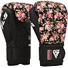 Женские боксерские перчатки RDX FL5 Floral Boxing Gloves Black