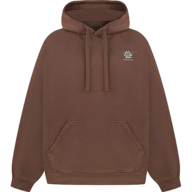 Худи PERESVIT Sacred Tree Dark Brown