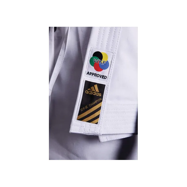 Кимоно для карате ката японский стиль Adidas (белый, K460J) с лицензией WKF