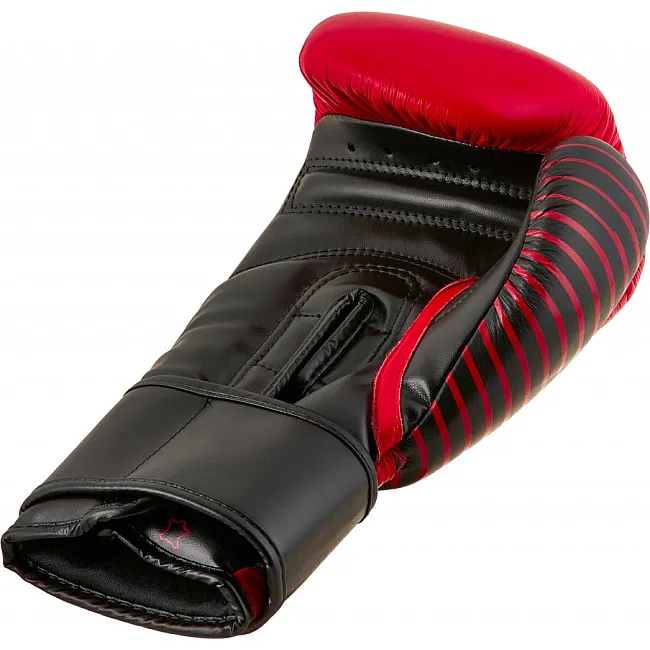 Перчатки для кикбоксинга Adidas с лицензией Wako (красно-черный, adiKBWKF200)