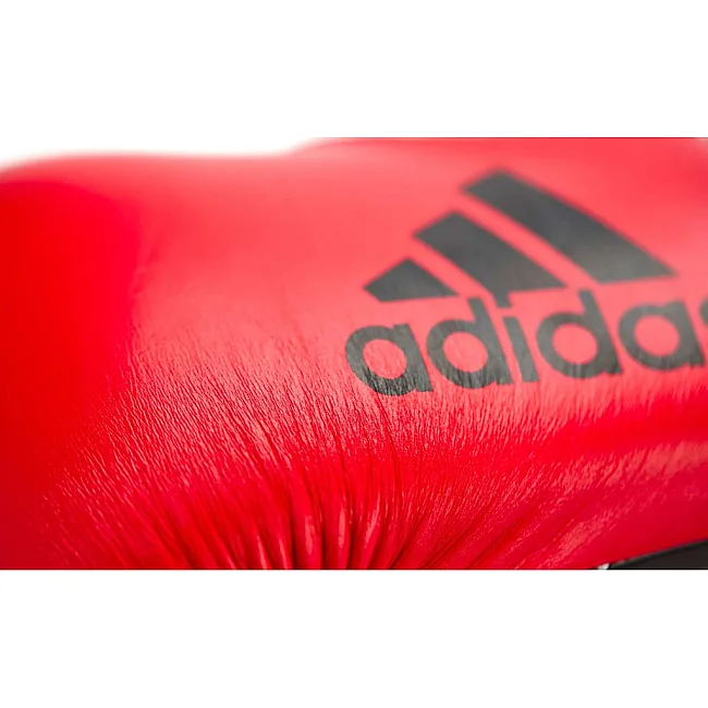 Перчатки для кикбоксинга Adidas с лицензией Wako (красно-черный, adiKBWKF200)