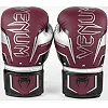 Перчатки для бокса VENUM Elite Evo - Burgundy Silver