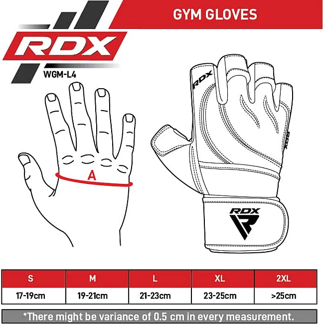 Перчатки для спортзала RDX L4 Open Finger Weightlifting Gym Grey