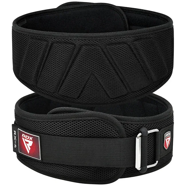 Пояс для пауэрлифтинга RDX RX4 Weightlifting Belt Black
