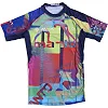 Рашгард с коротким рукавом MANTO Neon Abstract
