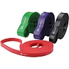 Резиновые петли для тренировок U-POWEX Power Band набор 4шт+ якорь,+ ручки (4,5-57кг)
