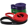 Резиновые петли для тренировок U-POWEX Power Band набор 4шт+ якорь,+ ручки (4,5-57кг)