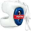 Шлем для бокса Fighting Leather No Contact White
