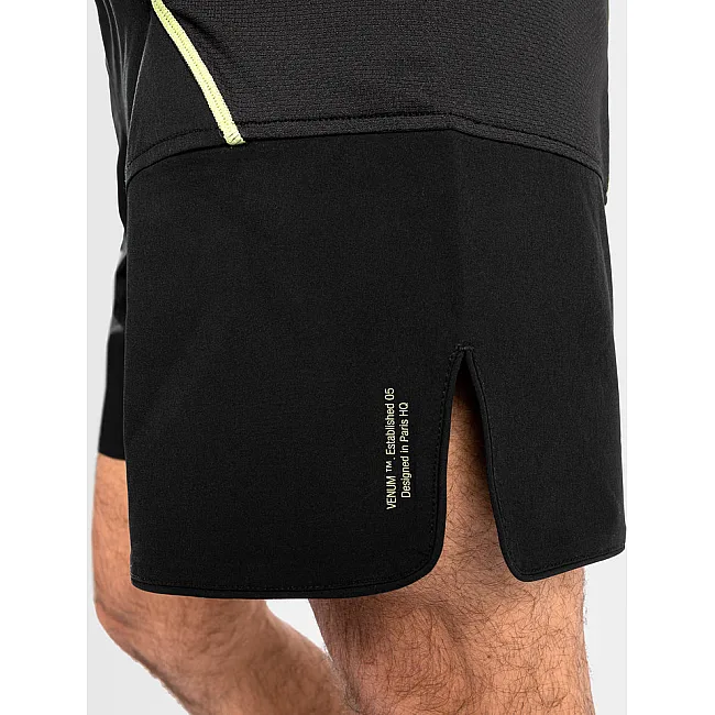 Шорти для ММА VENUM Fusion 2.0 Fightshort Black Yellow