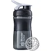 Спортивный шейкер-бутылка BLENDERBOTTLE SportMixer Flip 20oz/590мл Black/White