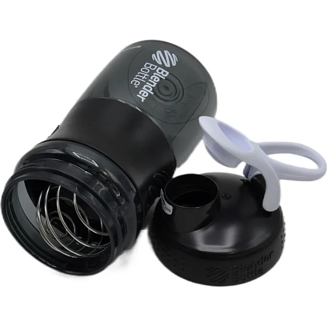 Спортивный шейкер-бутылка BLENDERBOTTLE SportMixer Flip 20oz/590мл Black/White