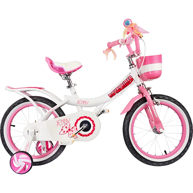 Велосипед для детей ROYALBABY JENNY GIRLS 18", OFFICIAL UA, белый
