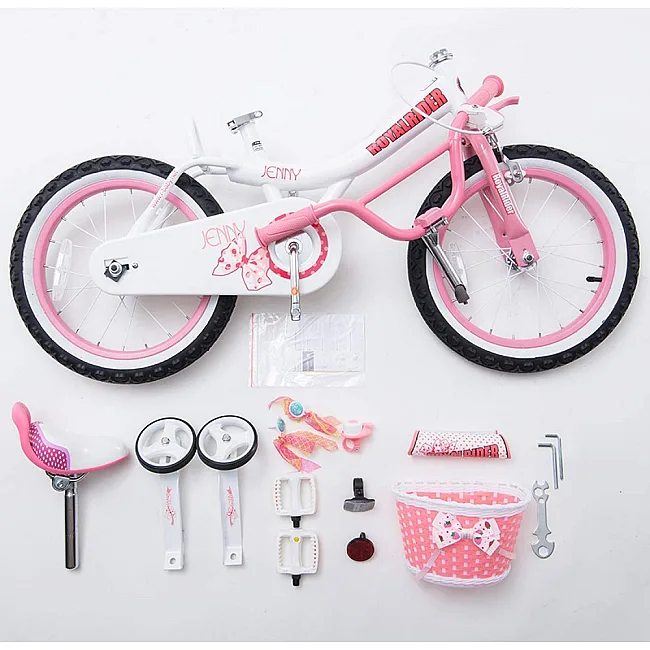 Велосипед для детей ROYALBABY JENNY GIRLS 18", OFFICIAL UA, белый