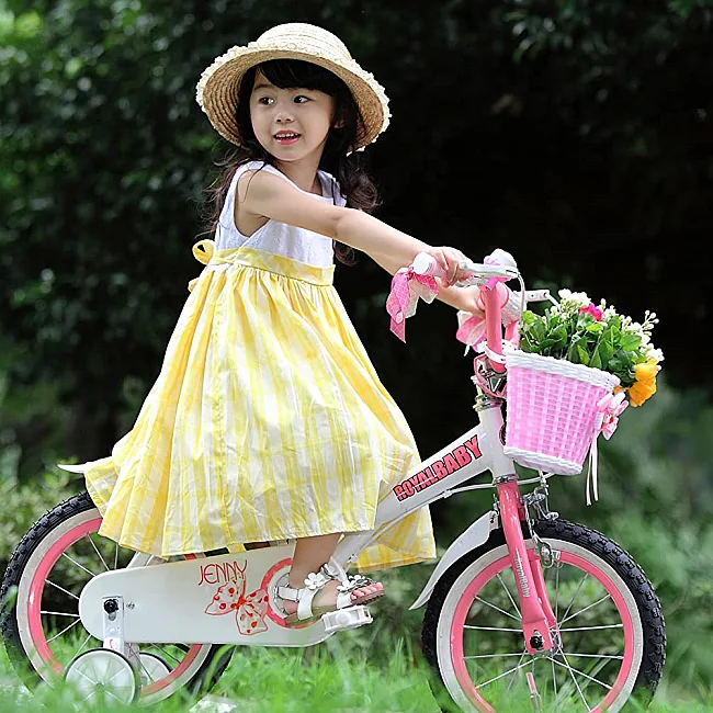Велосипед для детей ROYALBABY JENNY GIRLS 18", OFFICIAL UA, белый