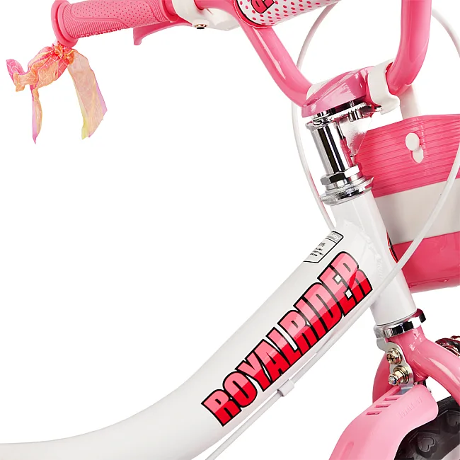 Велосипед для детей ROYALBABY JENNY GIRLS 18", OFFICIAL UA, белый