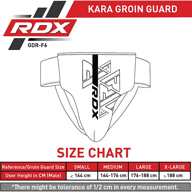 Защита паха RDX F6 Kara Matte Black
