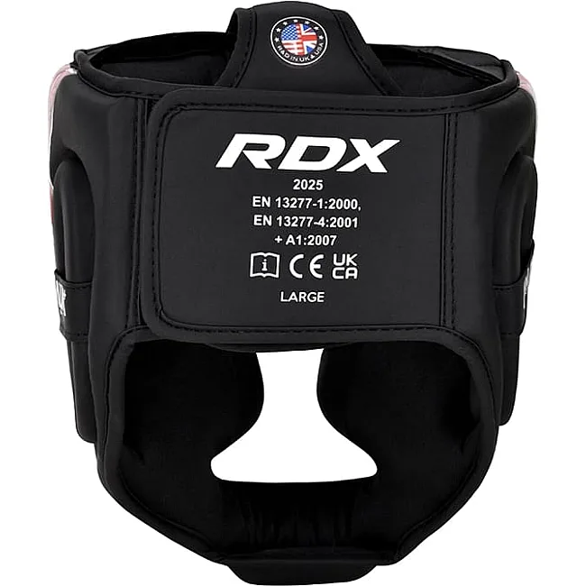 Шолом RDX HEAD GUNDER ARMOURRD NEW AURA F17 чорний, червоний
