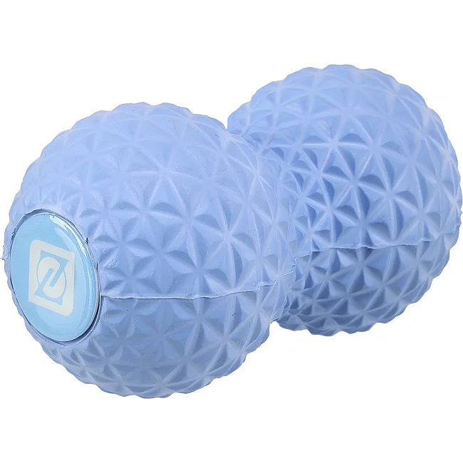 Мяч массажный двойной для МФР и самомассажа Duoball ZELART FI-7693 ø8см (Разные цвета)