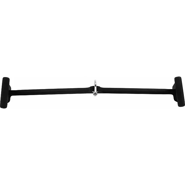 Рукоятка для тяги вниз c широким хватом Lat Pull Down Bar нескользящее покрытие ZELART TA-00062 (Черный)