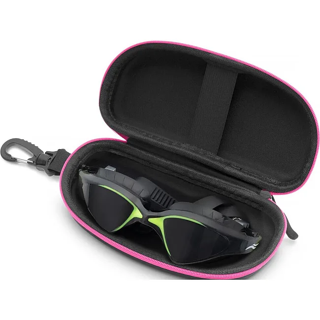 Чехол для очков Aqua Speed Goggle Case 62950 черный, розовый One Size