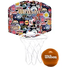 Набор баскетбольный WILSON NBA TEAM RETRO MINI HOOP