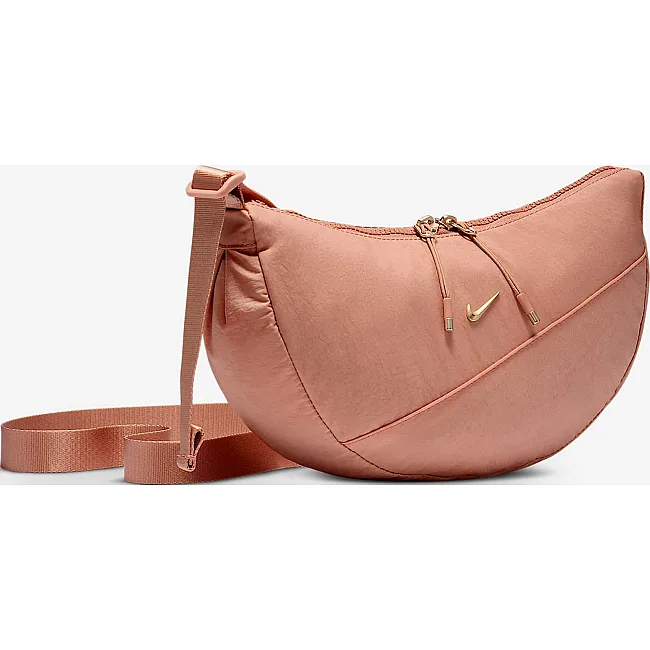 Сумка NIKE NK AURA CRESCENT CROSSBODY 4L персиковая (для женщин) 30 х 18 х 10 см