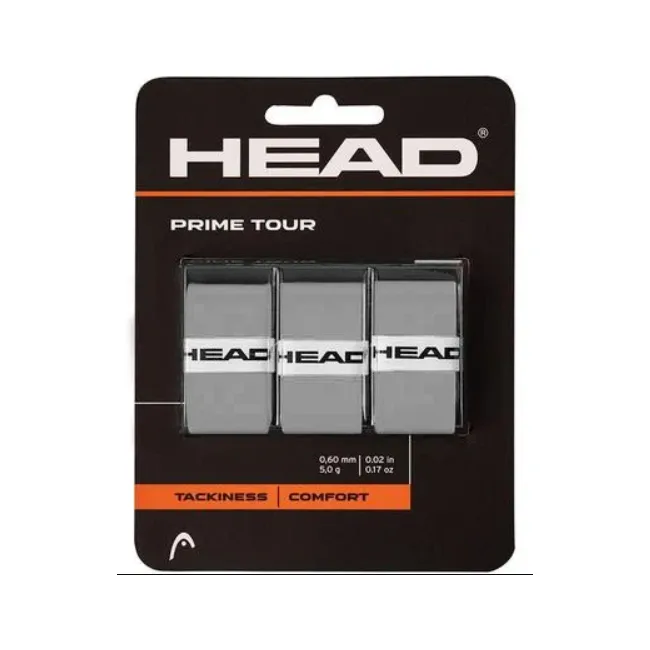 Обмотки на ручку ракетки Head Prime Tour gray 3шт
